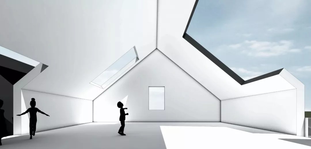 屋頂活動(dòng)空間示意圖